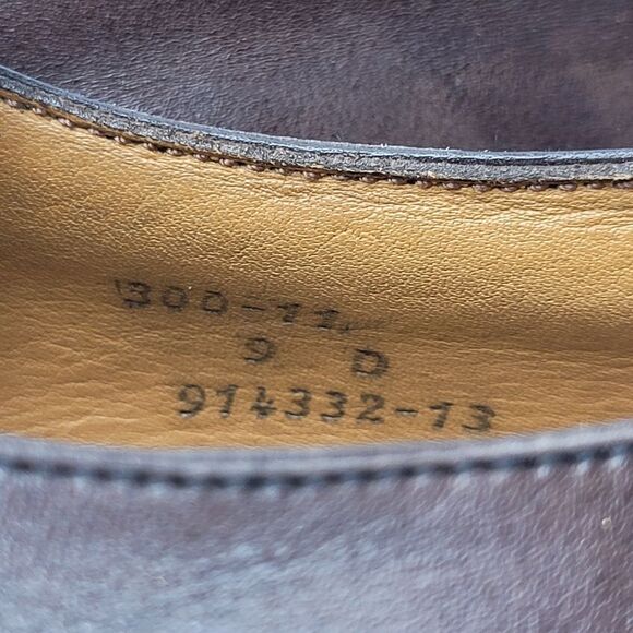 J.M. Weston Richelieu Men\'s Size 10 Oxford Derby Brown Leather 300 Cap Toe main image 11